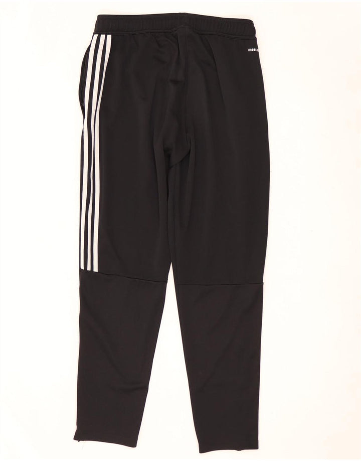 ADIDAS muške Aeroready hlače za trenirku, velike crne poliesterske hlače