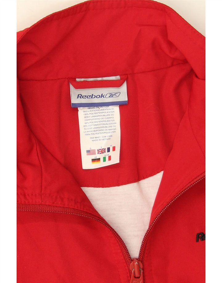 Reebok muška gornja jakna trenirke Mala crvena poliester