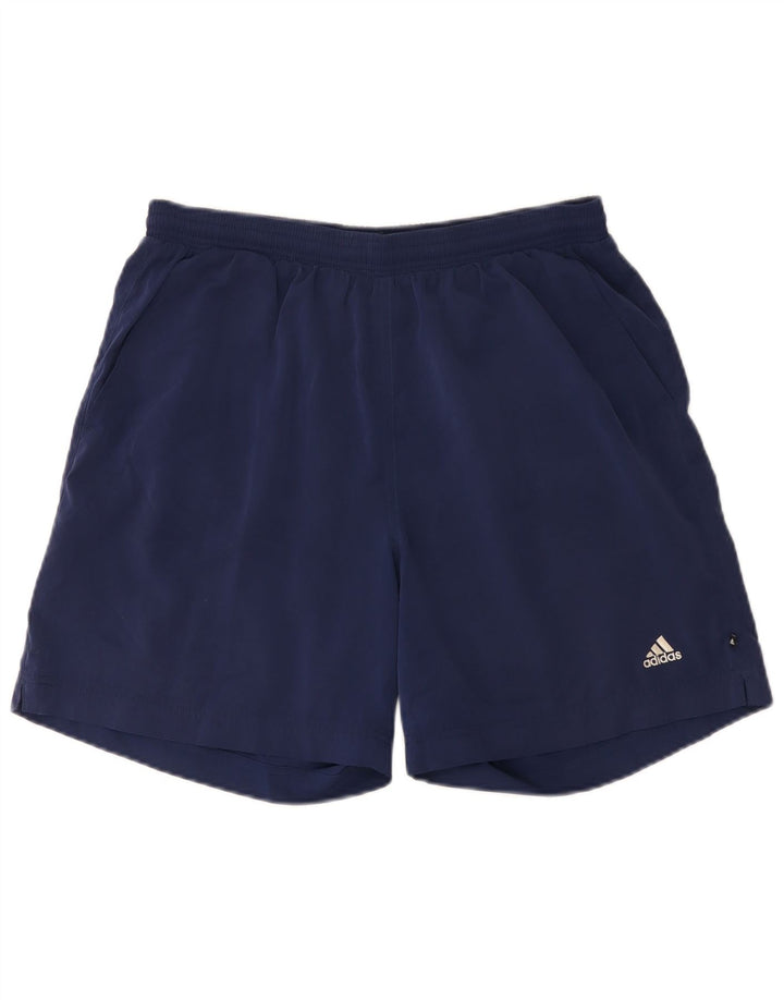 Adidas muške sportske kratke hlače srednje tamnoplave boje od poliestera