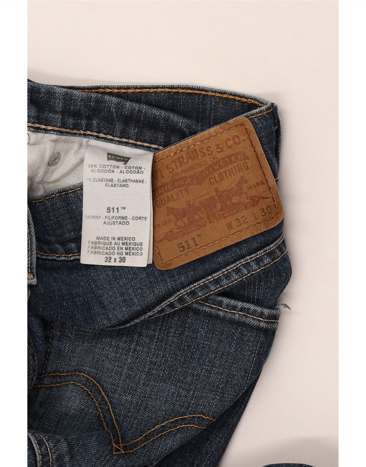 Levi's muške 511 uske traperice W32 L30 plavi pamuk