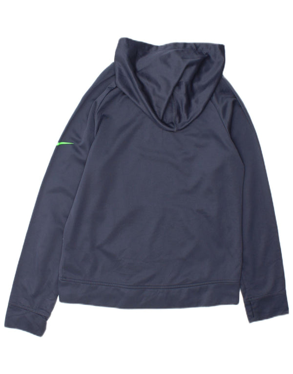 Nike Boys Therma-Fit Graphic majica s kapuljačom 12-13 godina velika tamnoplava