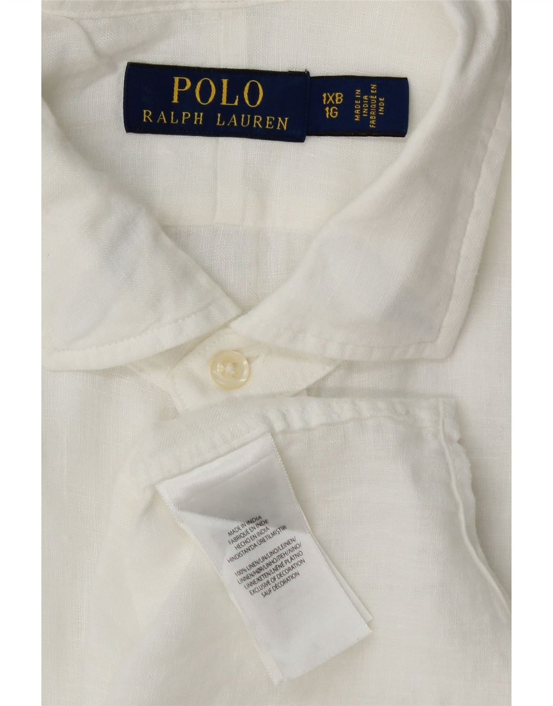 Polo Ralph Lauren muška velika košulja XL od bijelog lana