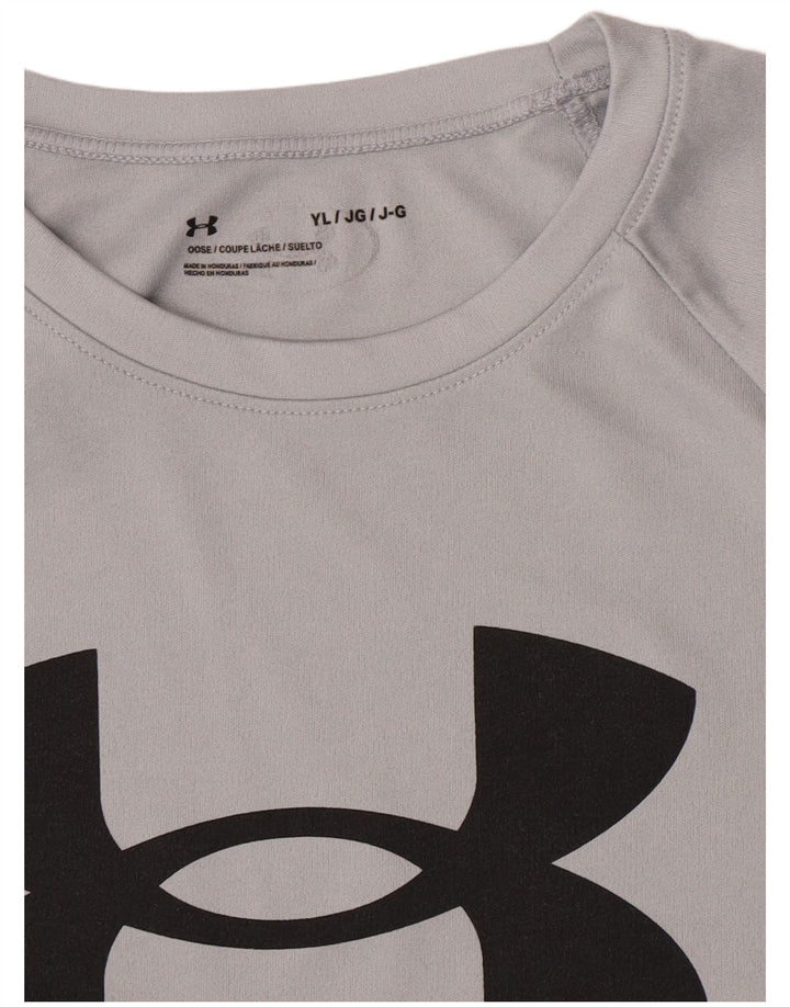 Under Armour majica kratkih rukava za dječake, 11-12 godina, velika siva