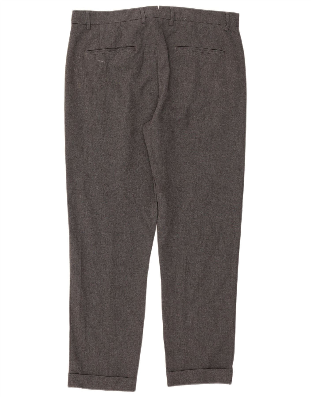 Zara muške ravne chino hlače EU 44 Large W34 L29 sivi poliester