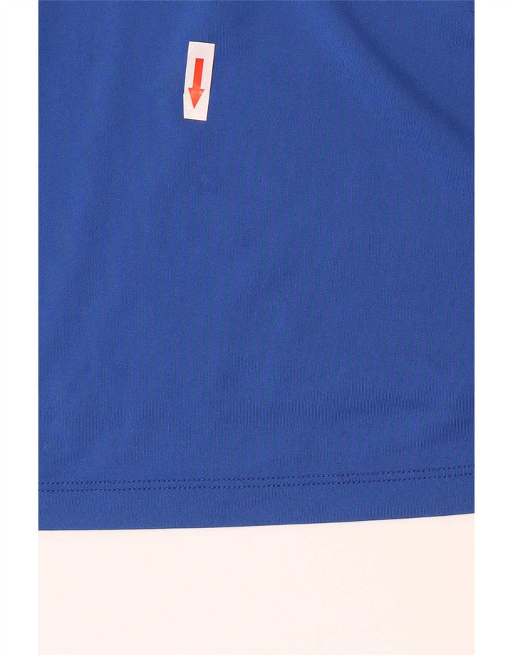 Nike Dri Fit majica kratkih rukava, veliki plavi poliester