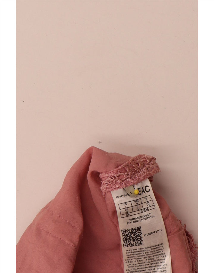 Guess ženska plašt haljina UK 12 Srednje ružičasti cvjetni poliester