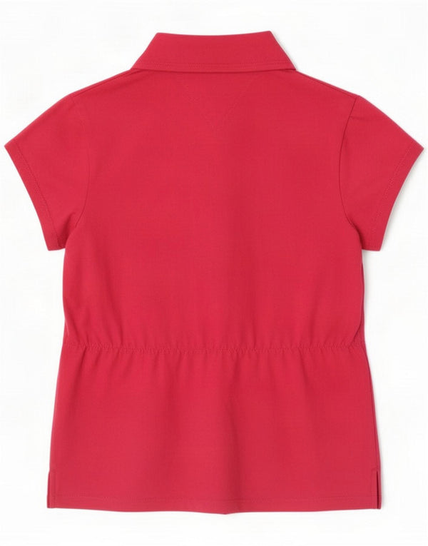 Tommy Hilfiger ženska polo majica UK 12 Medium Pink Cotton