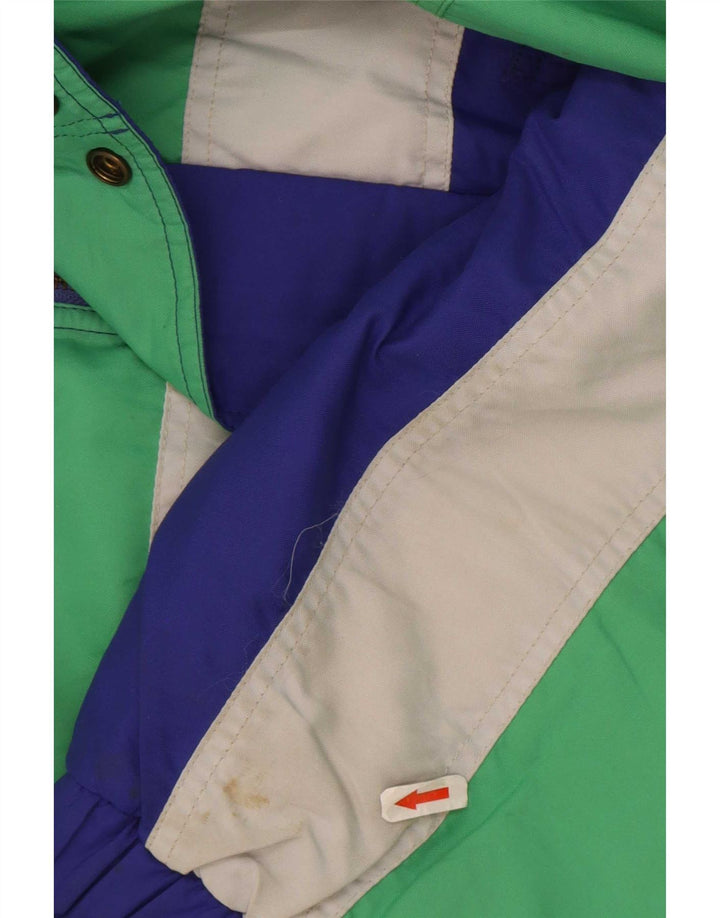 Sergio Tacchini muška skijaška jakna s kapuljačom IT 54 2XL plava poliamidna boja
