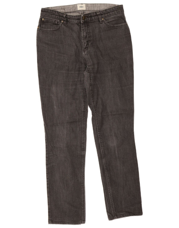 Cerruti 1881 ženske ravne traperice W30 L29 sivi pamuk