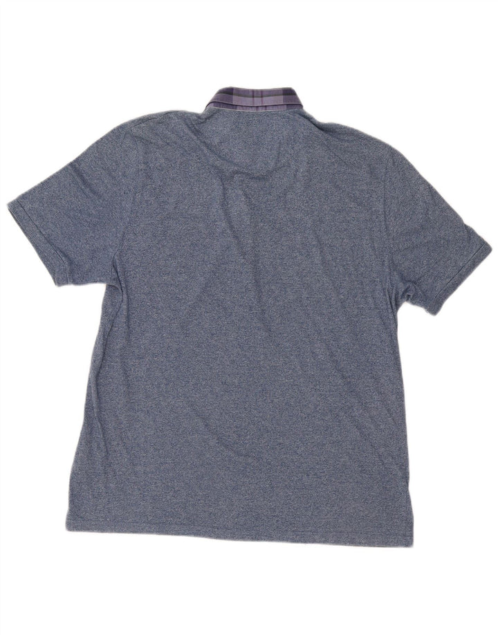 Ted Baker muška polo majica veličina 6 2XL plavi flekasti pamuk