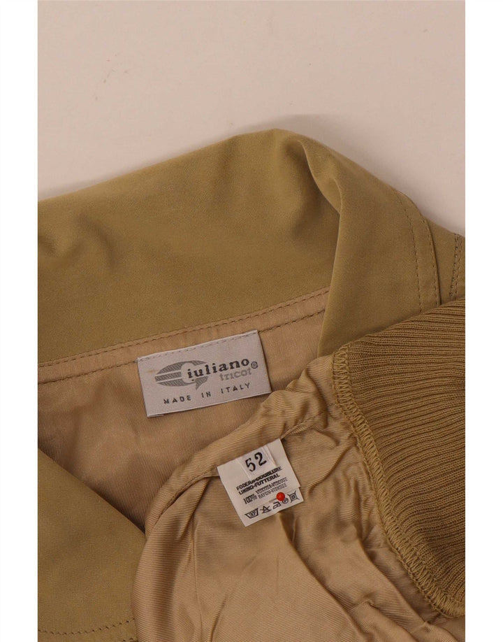 Vintage muška bomber jakna IT 52 XL bež boje