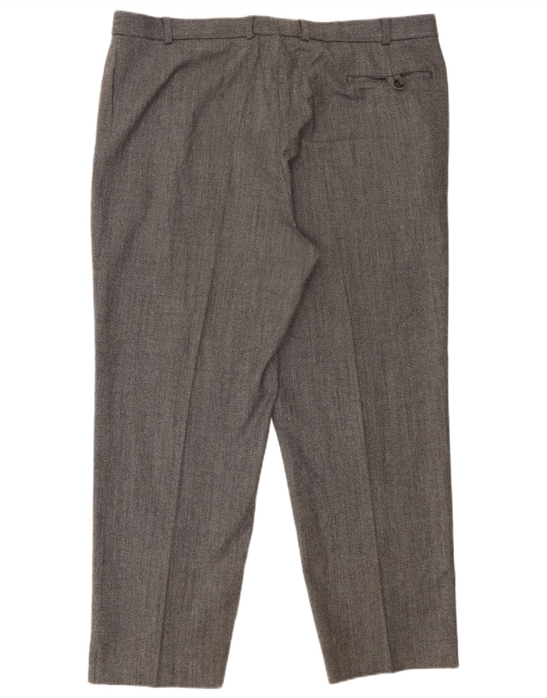 Marks & Spencer muške hlače ravnog odijela St. Michael W40 L29 Siva vunena