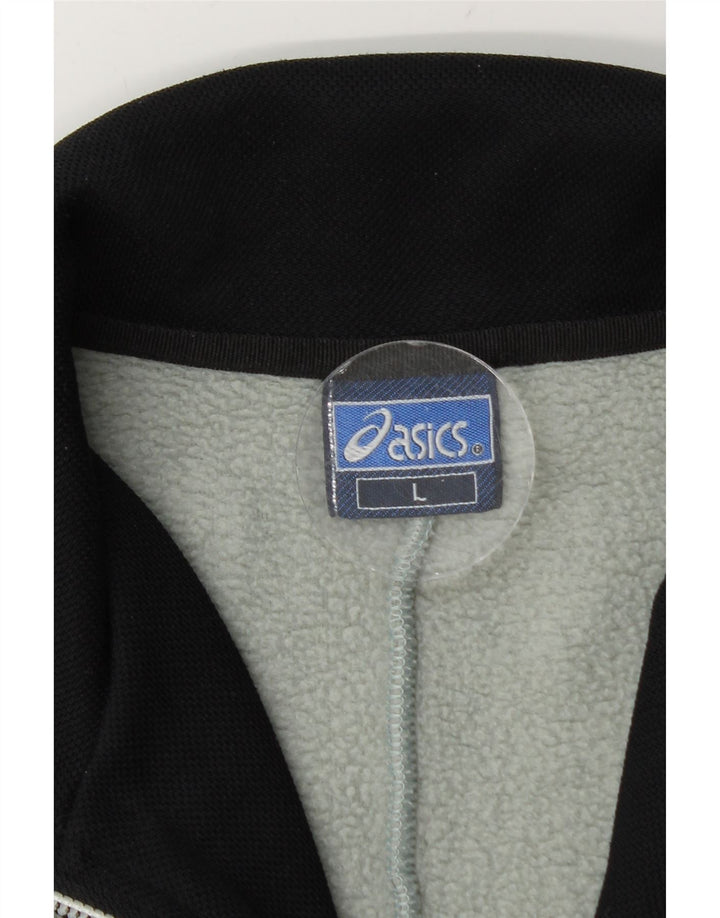 Asics muški džemper od flisa s patentnim izrezom, velike zelene boje