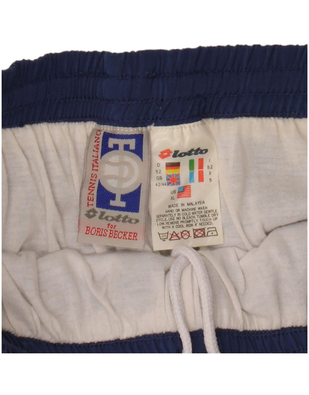 LOTTO muške hlače za trenirku UK 42/44 XL tamnoplavi poliester