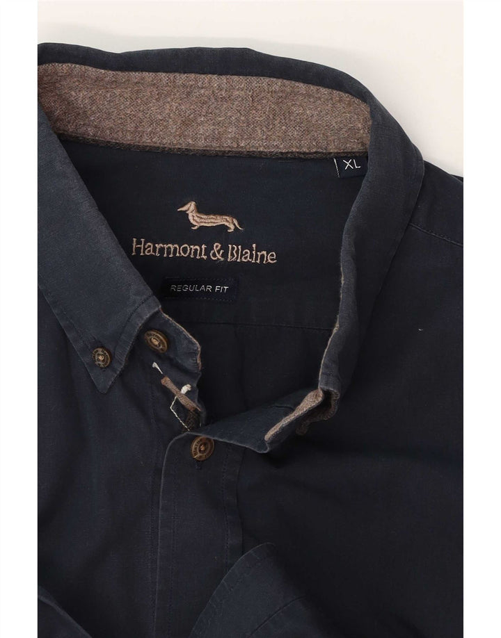 Harmont & Blaine muška majica standardnog kroja XL tamnoplava