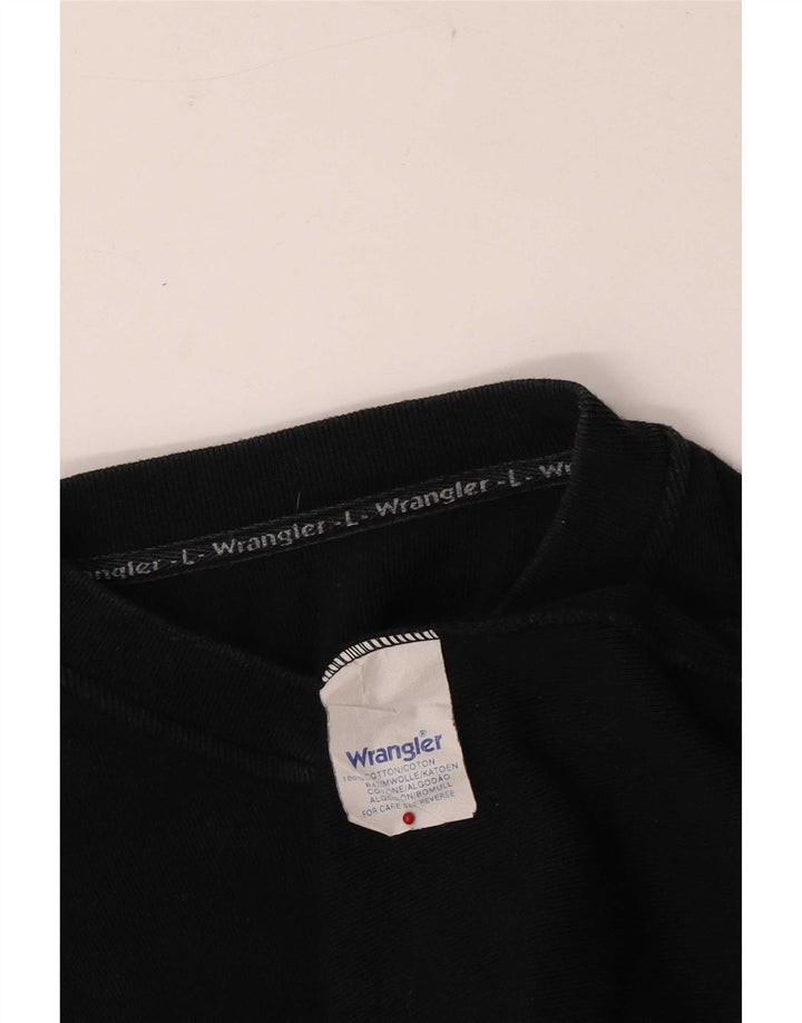 Wrangler muška majica dugih rukava, veliki crni pamuk