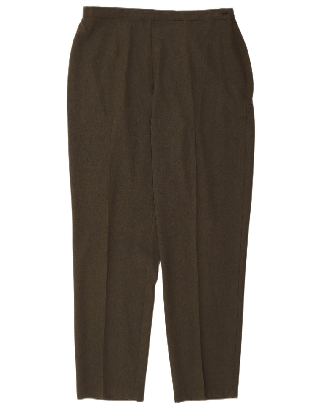 ST. BERNARD Womens Tapered Suit Trousers W34 L31 Khaki Polyester