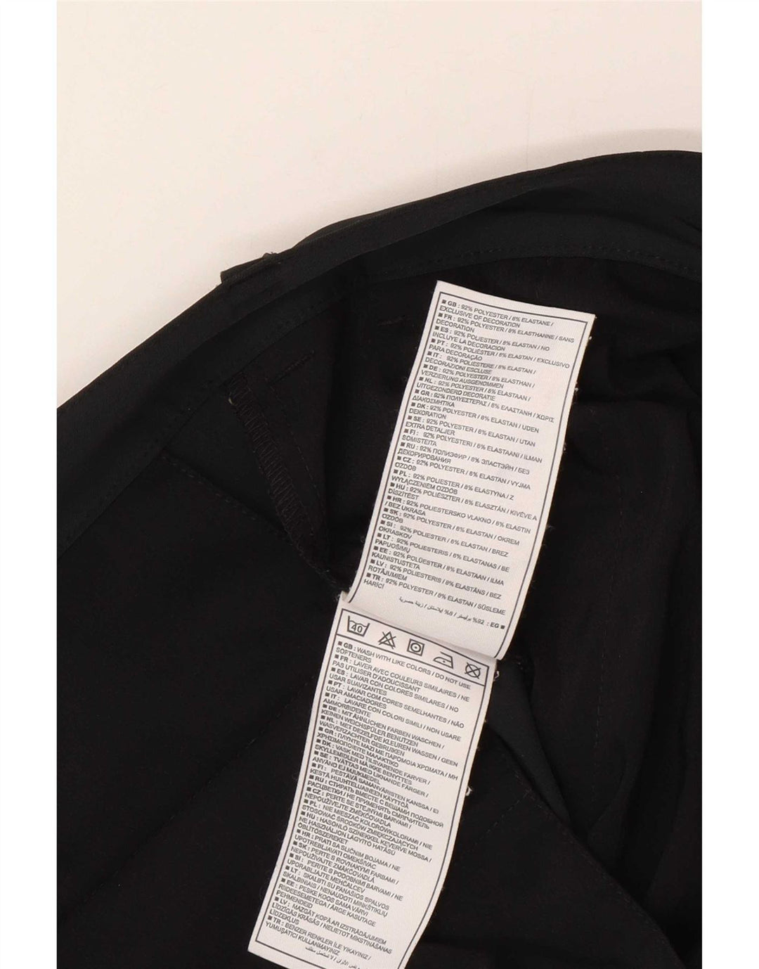 Nike muške golf ravne chino hlače W36 L32 crni poliester