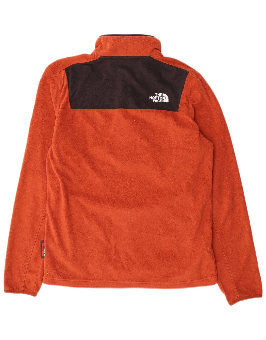 The North Face muški džemper od flisa s dugmadima i ovratnikom Mali narančasti blok