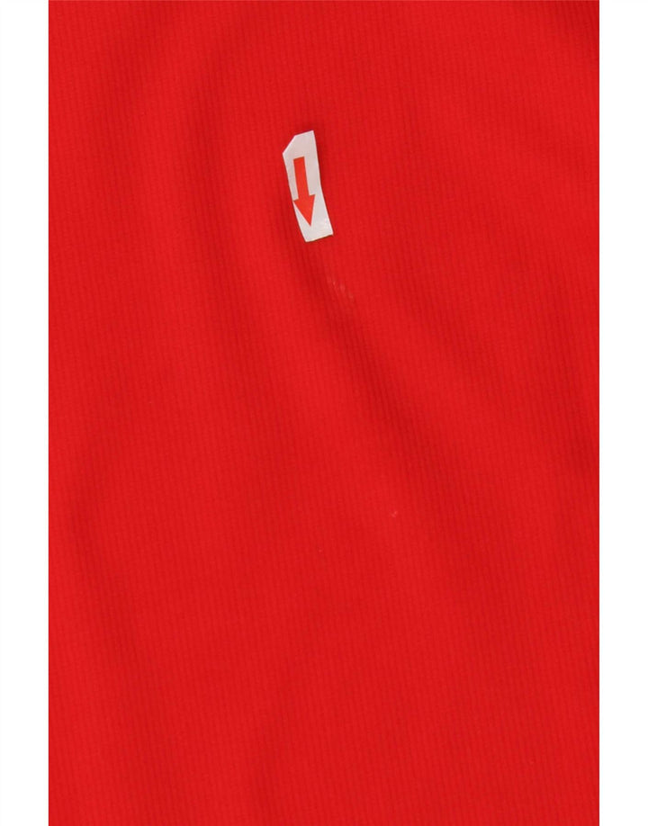 Hummel muška grafička polo majica 2XL poliester crvene boje