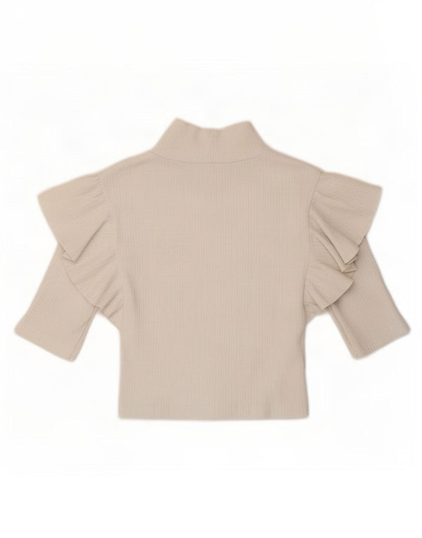 Zara ženski kratki top UK 8 Small White