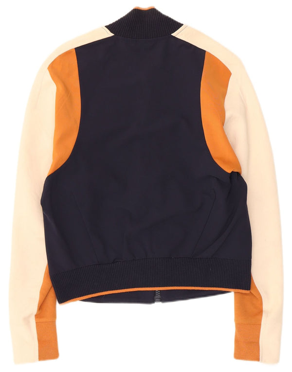 Adidas ženska gornja jakna trenirke s grafičkim motivima UK 4/6 XS Navy Blue Colourblock