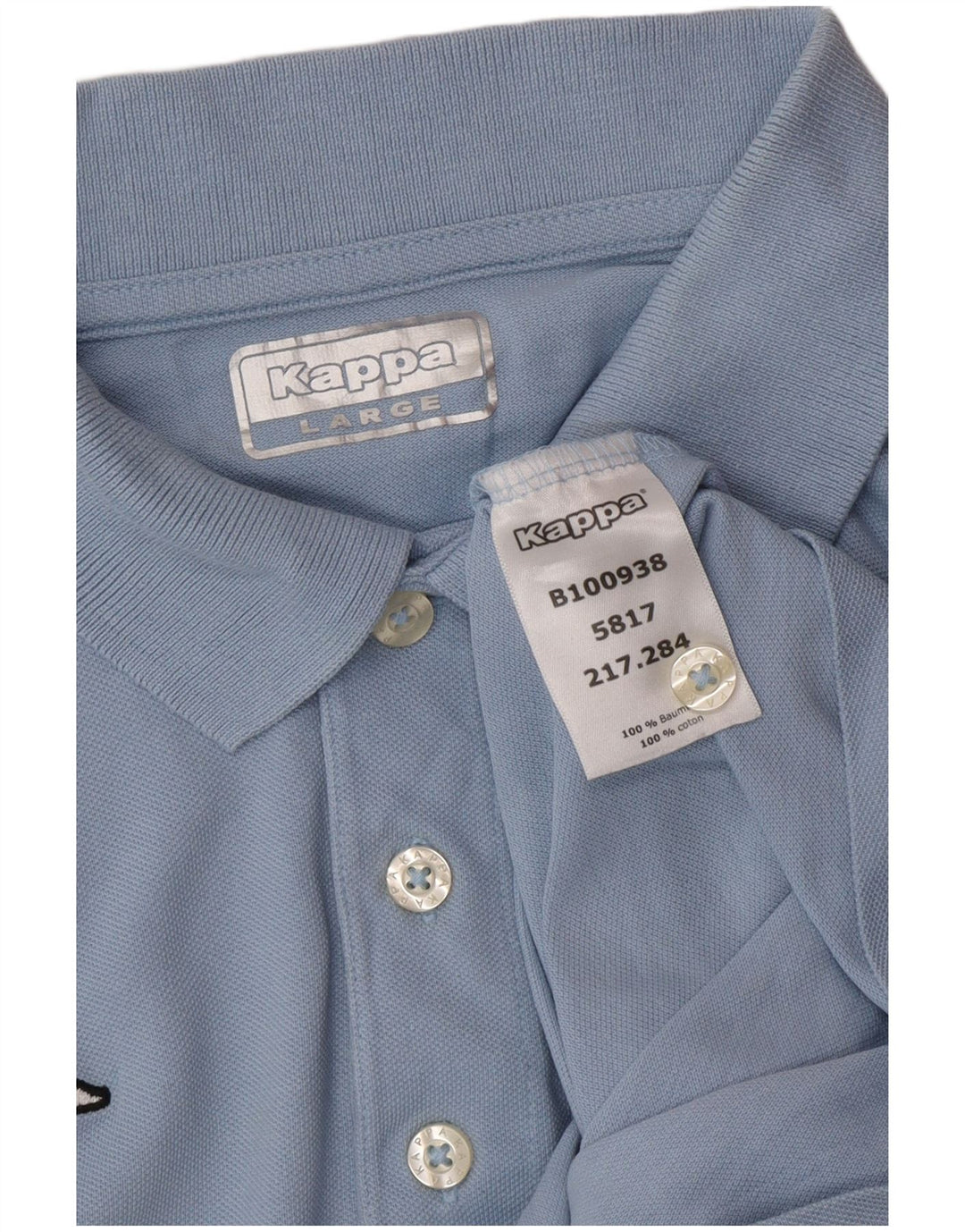 KAPPA muška polo majica Large Blue Pamuk