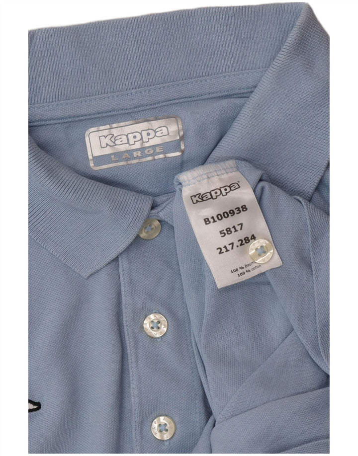KAPPA muška polo majica Large Blue Pamuk