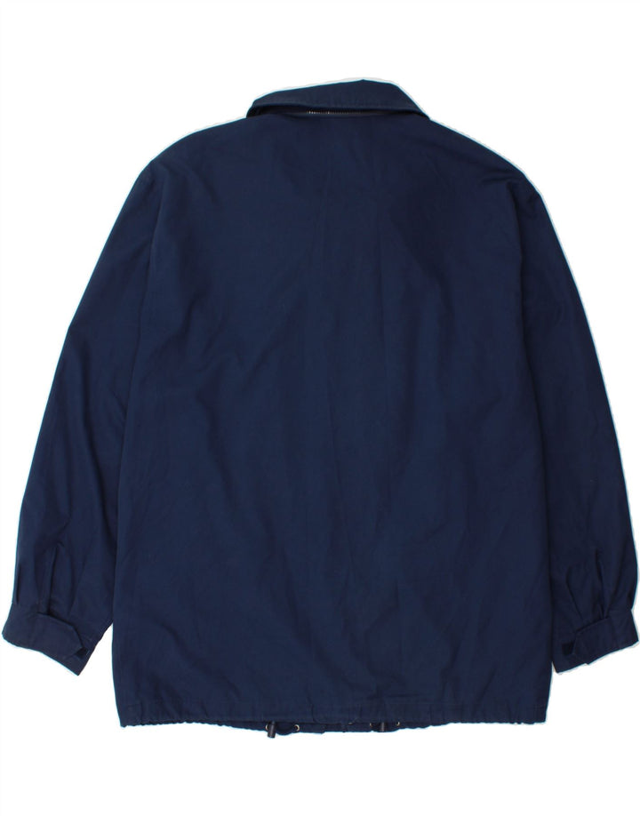 FILA Mens Windbreaker Jacket IT 54 2XL Navy Blue Polyester Vintage Fila and Second-Hand Fila from Messina Hembry 