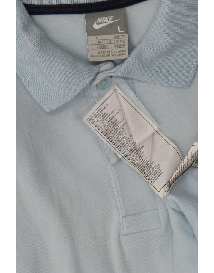 Nike muška polo majica Large Blue Cotton