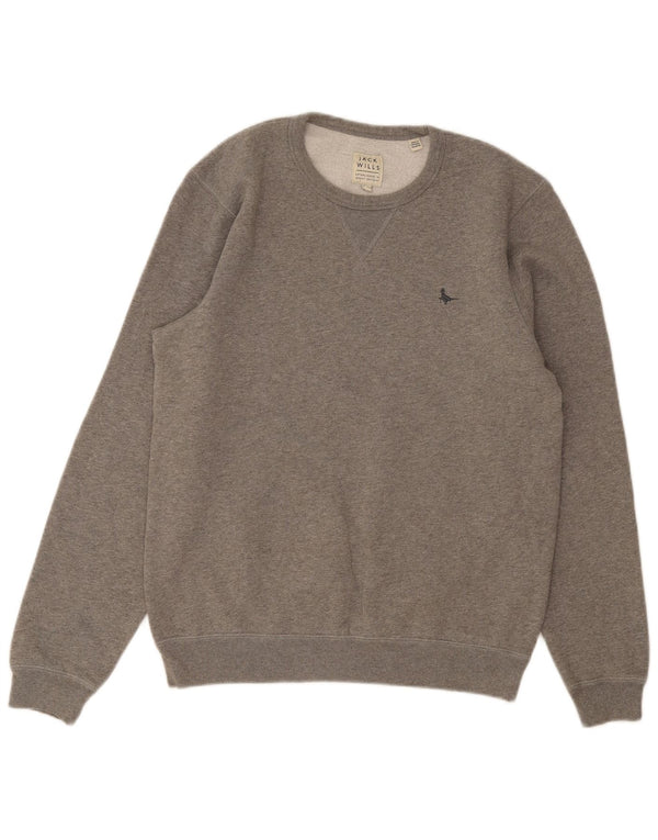 Jack Wills muška trenirka srednje sivi pamuk