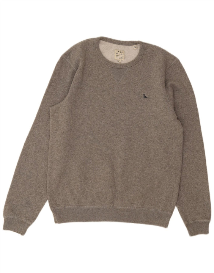 Jack Wills muška trenirka srednje sivi pamuk