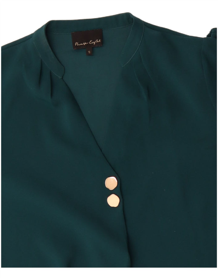 PHASE EIGHT Ženska prevelika majica s 3/4 rukavima UK 18 XL Zelena