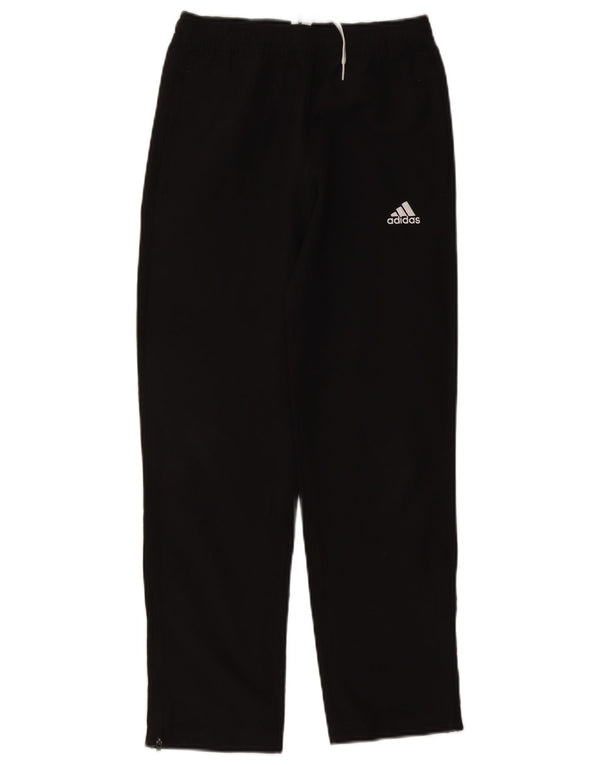 Adidas Hlače za trenirku za dječake 11-12 godina crne poliesterske