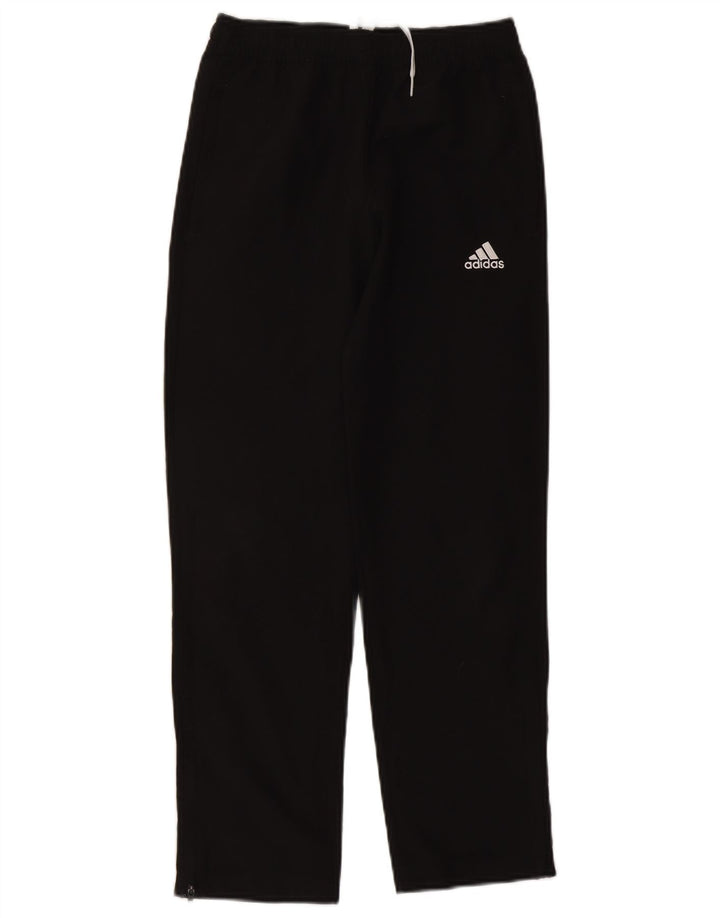 Adidas Hlače za trenirku za dječake 11-12 godina crne poliesterske