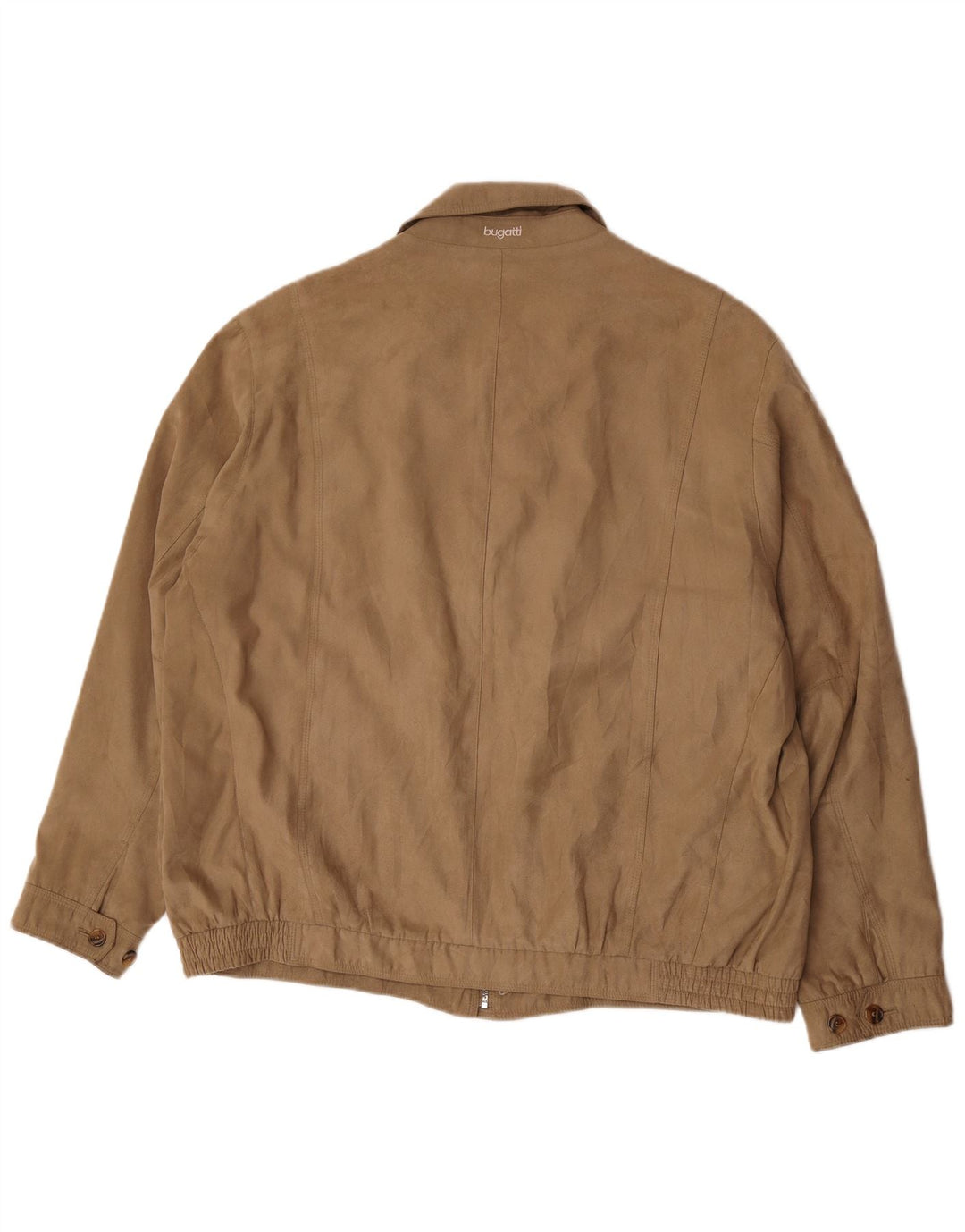 Muška bomber jakna Bugatti EU 62 6XL smeđi poliester