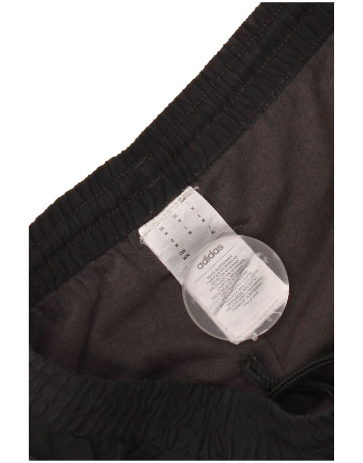 Adidas muške trenirke hlače Joggers srednje crne boje poliester