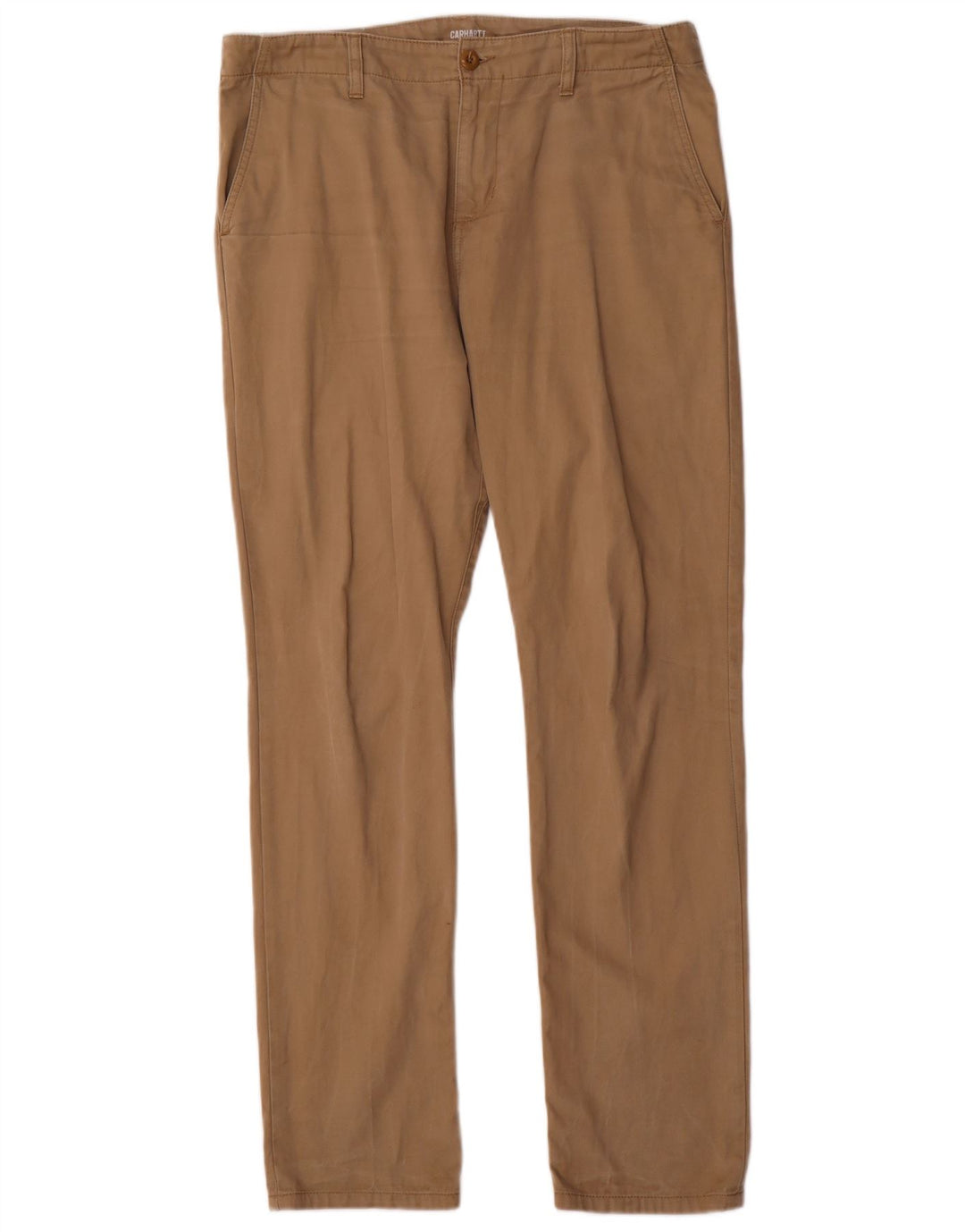 CARHARTT Muške uske chino hlače W34 L32 Bež pamuk