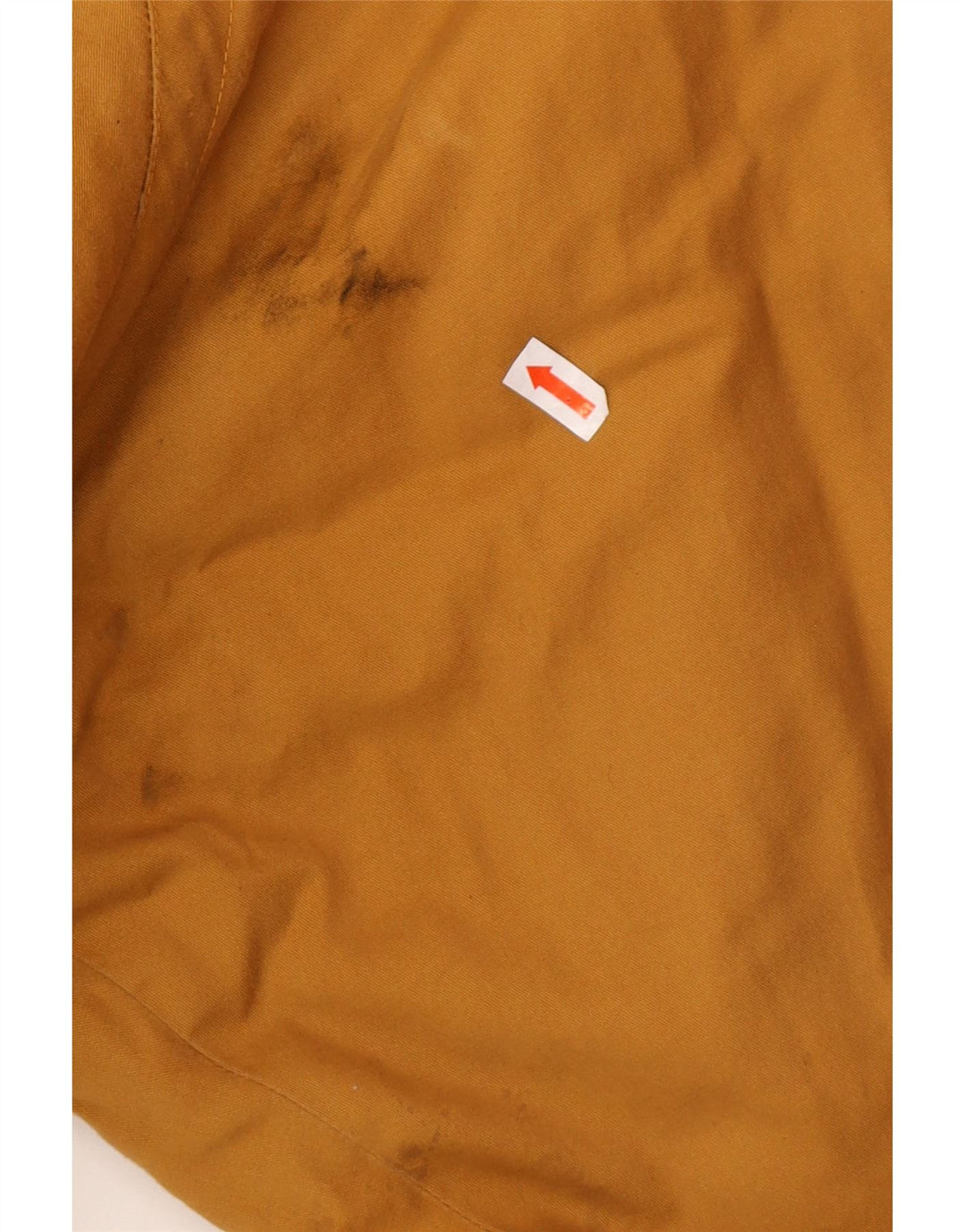 VINTAGE ženska prevelika vjetrovka jakna IT 42 srednje smeđi pamuk