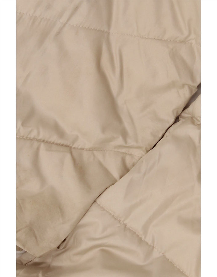 Marks & Spencer ženski preveliki podstavljeni kaput s kapuljačom UK 14 Medium Off White