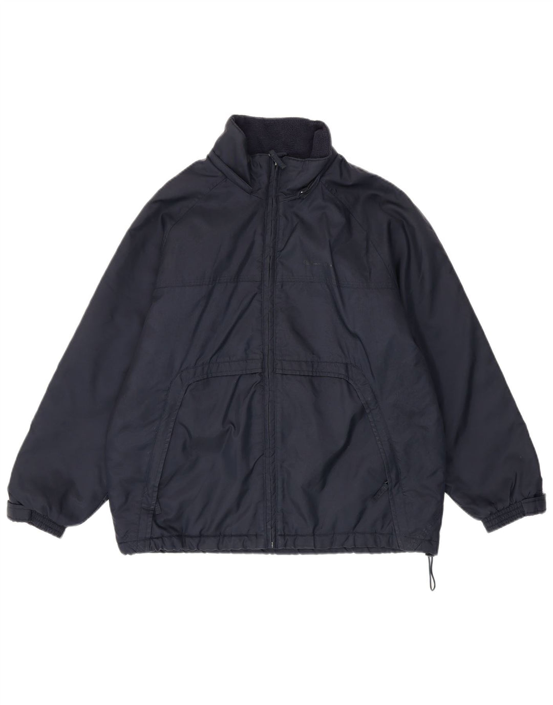 CHAMPION Boys Windbreaker Jacket 13-14 Years Navy Blue Polyamide Vintage Champion and Second-Hand Champion from Messina Hembry 