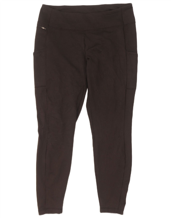 Patagonia ženske tajice UK 18 XL crni poliester