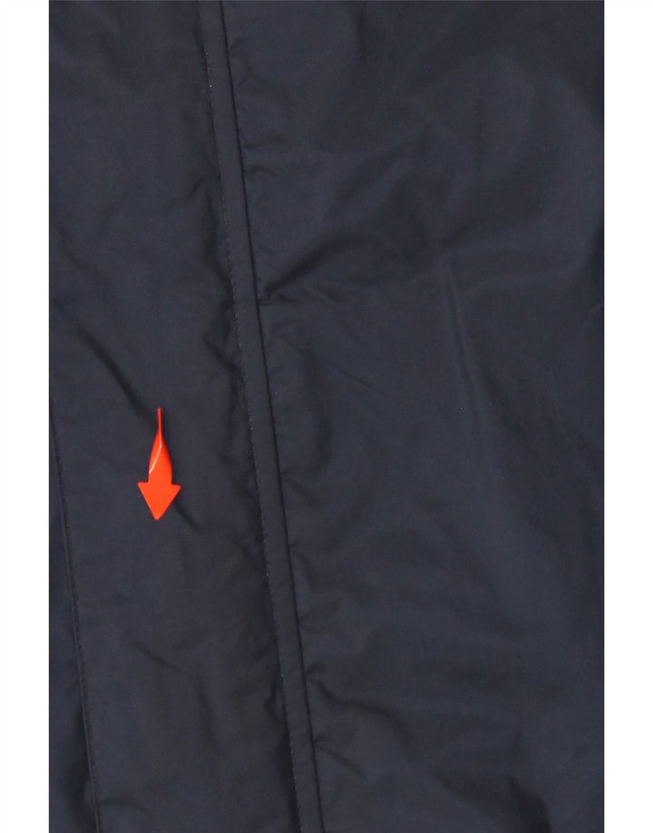 ADIDAS muška kišna jakna s kapuljačom UK 40 velika tamnoplava najlonska