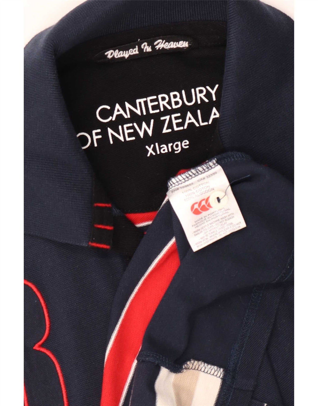 Canterbury muška ragbi polo majica s grafičkim motivima XL Raznobojni patchwork pamuk