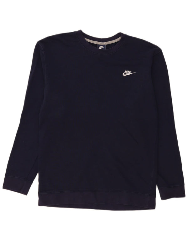 Nike muški džemperi veliki tamnoplavi pamuk