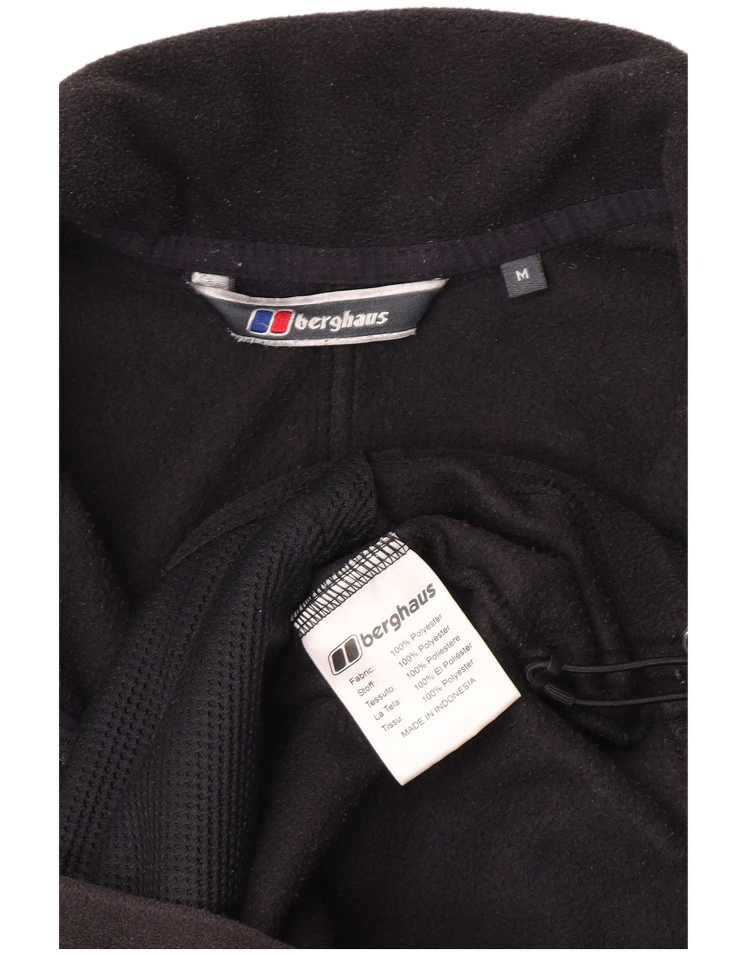 Berghaus muška flis jakna UK 38 srednji crni poliester