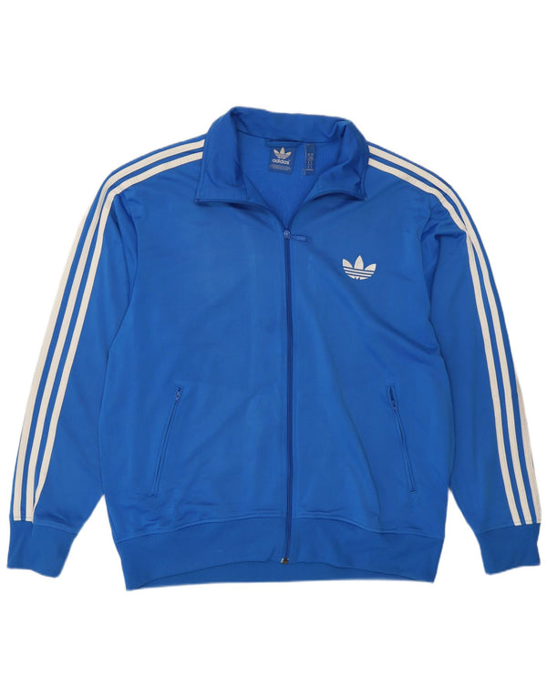 Adidas muška trenirka gornja jakna XL plavi poliester
