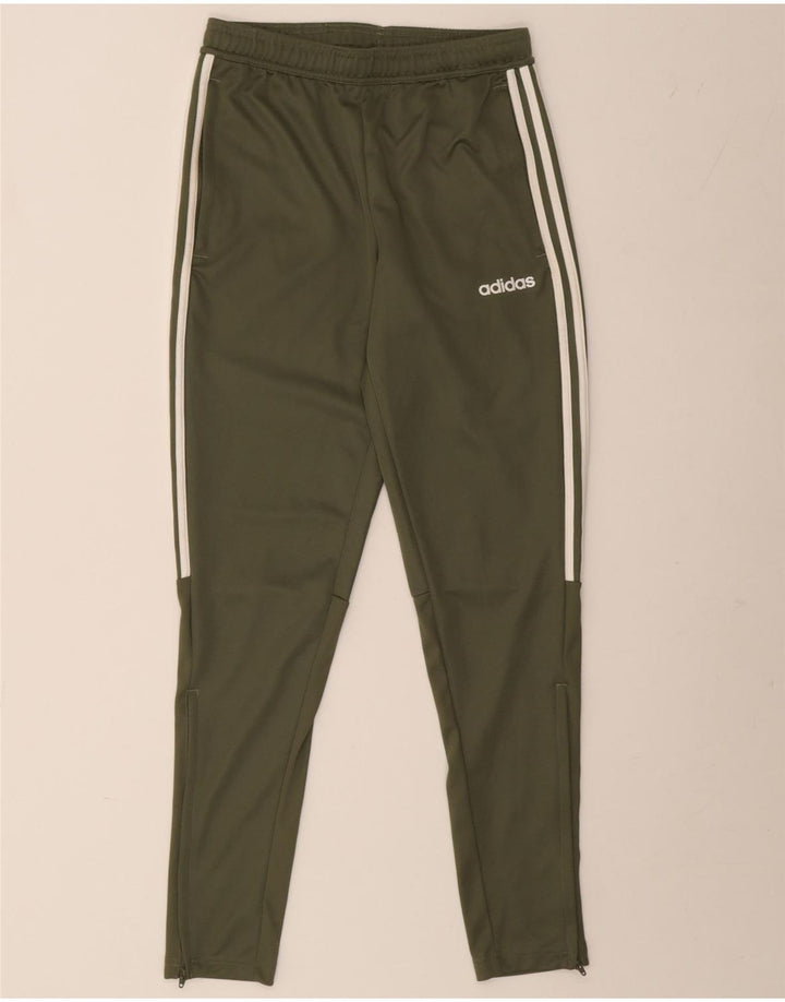 Adidas muške Aeroready hlače za trenirku male kaki poliester