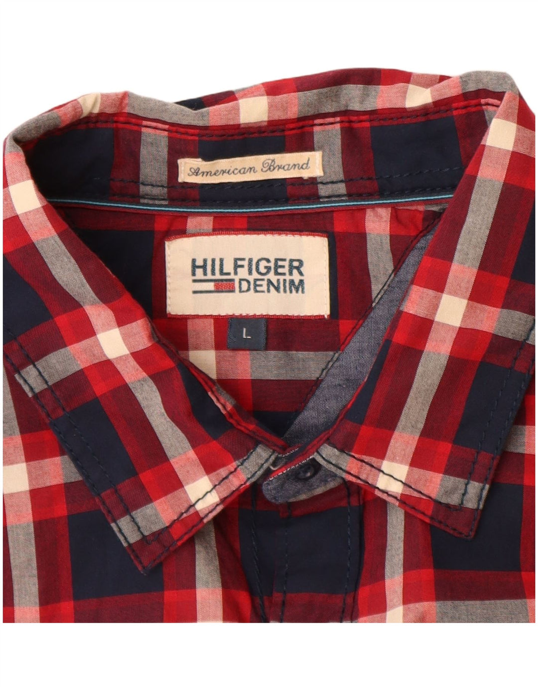 Tommy Hilfiger muška košulja veliki tamnoplavi karo