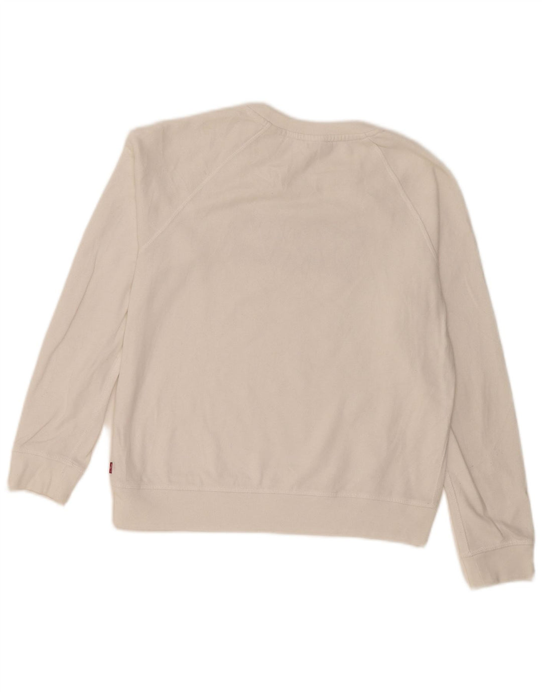 Levi's ženska majica s motivom prekomjerne majice UK 10 Mala bijela